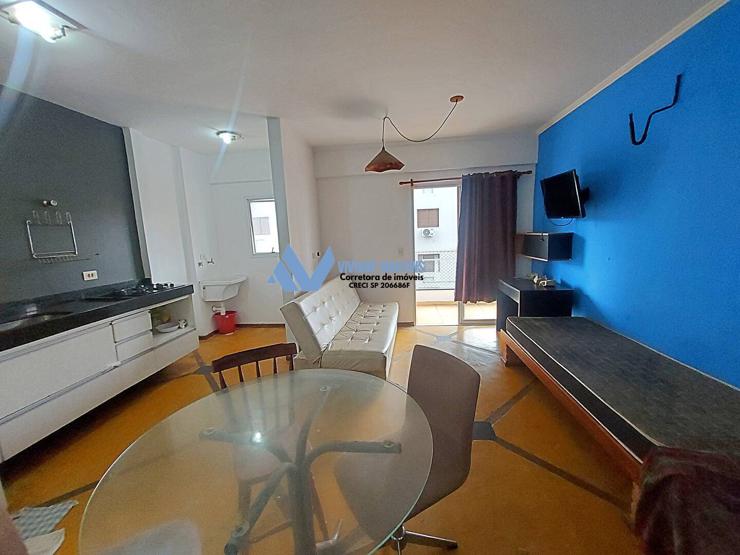 Apartamento à venda com 1 quarto, 54m² - Foto 2